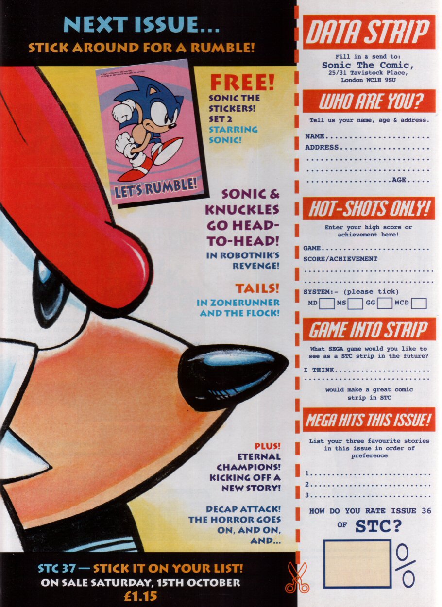 Sonic - The Comic Issue No. 036 Page 29